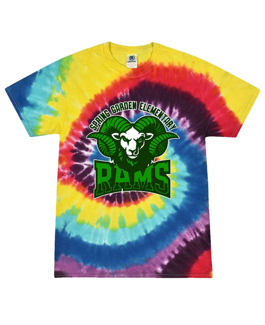 Multi-Color Tie Dye Shirt